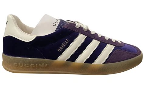 gucci gazelle purple|adidas x gucci logo.